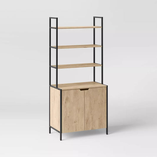 72" Loring Storage Bookcase - Threshold