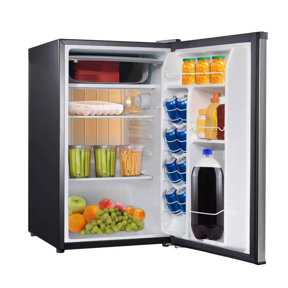 Whirlpool 4.3 cu ft Mini Refrigerator Stainless Steel WH43S1E