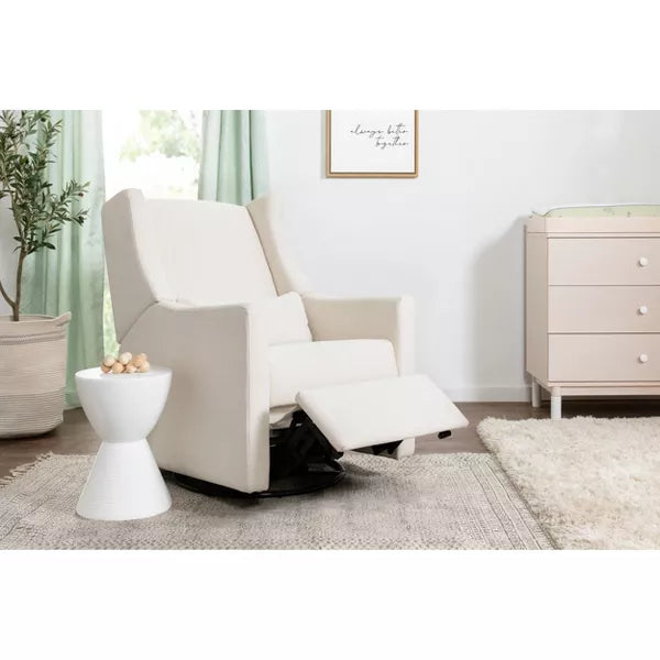Babyletto Kiwi Glider Recliner with Electronic Control and USB Performance Cream