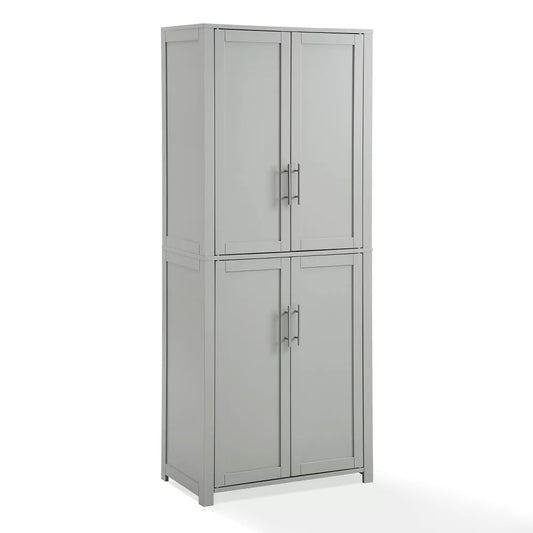 Savannah Tall Pantry Gray - Crosley