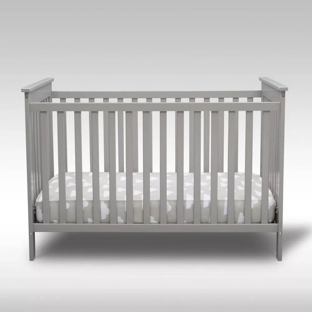 Delta Children Skylar 6-in-1 Convertible Crib Gray