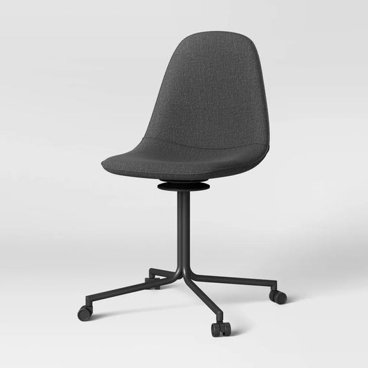 Copley Fully Assembled Office Chair with Casters Dark Gray - Threshold