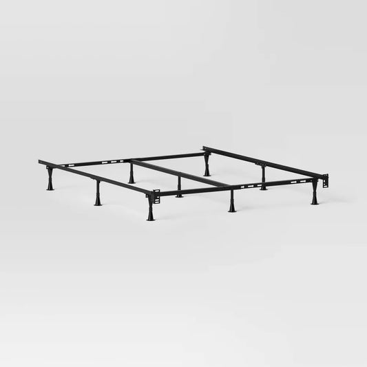 Adjustable Metal Bed Frame Black - Room Essentials™-Queen