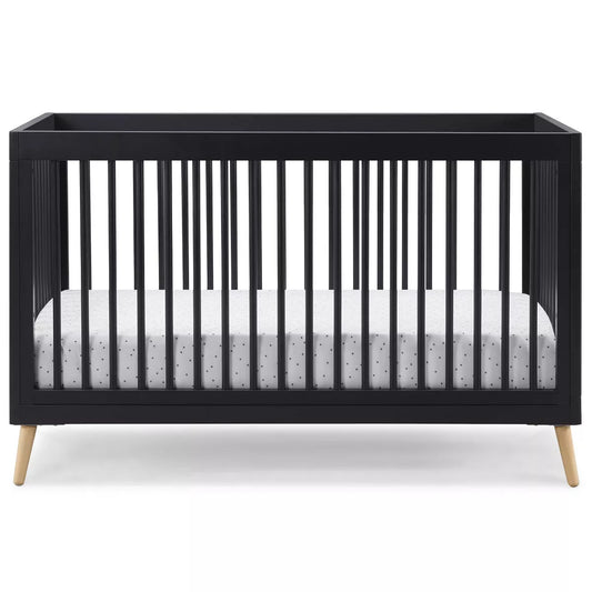 Delta Children Jordan 4-in-1 Convertible Crib Midnight Gray