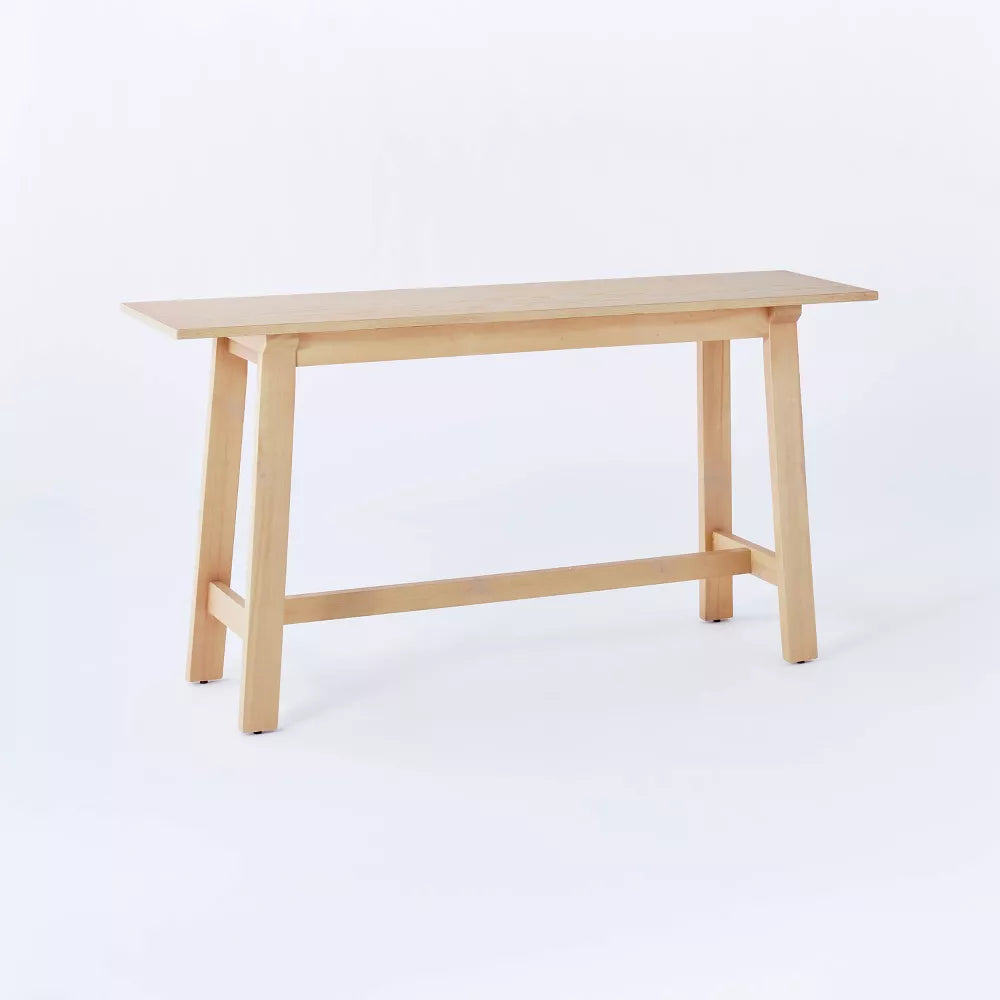 Anaheim Wood Console Natural - Threshold designed with Studio McGee