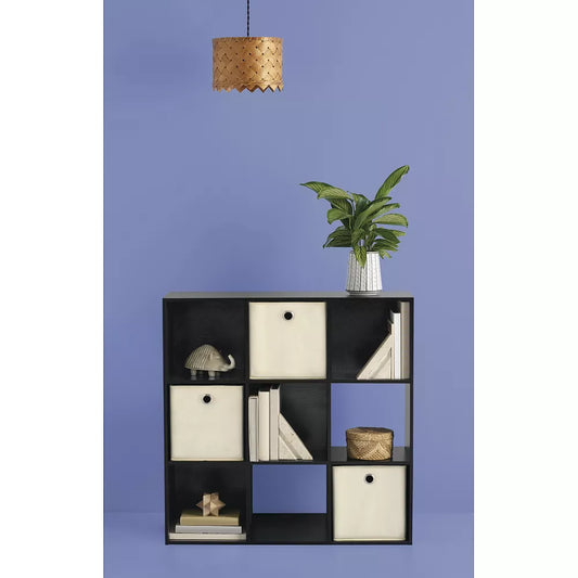 11" 9 Cube Organizer Shelf Espresso - Room Essentials