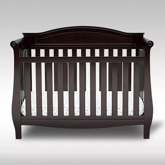 Delta Children Lancaster 4-in-1 Convertible Crib Dark Chocolate