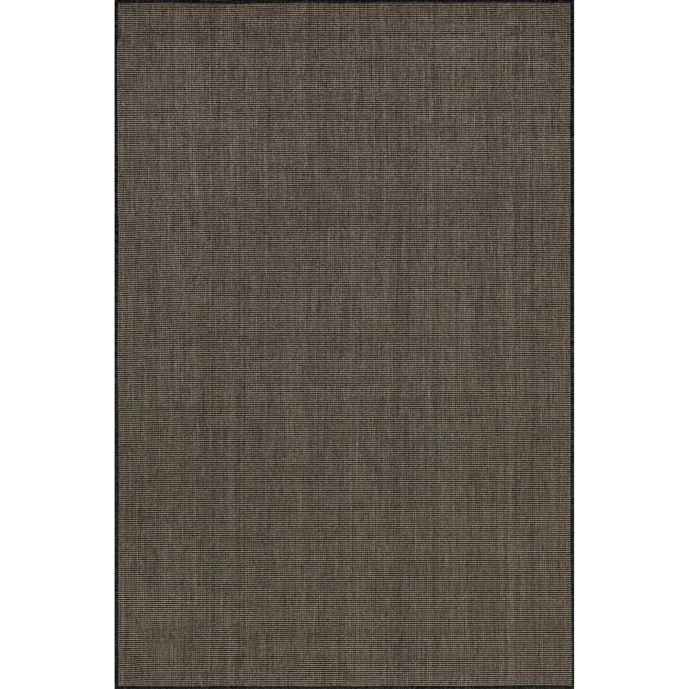 Nakia Transitional Dark Gray 9ft. 6in. x 12ft. Indoor/Outdoor Area Rug