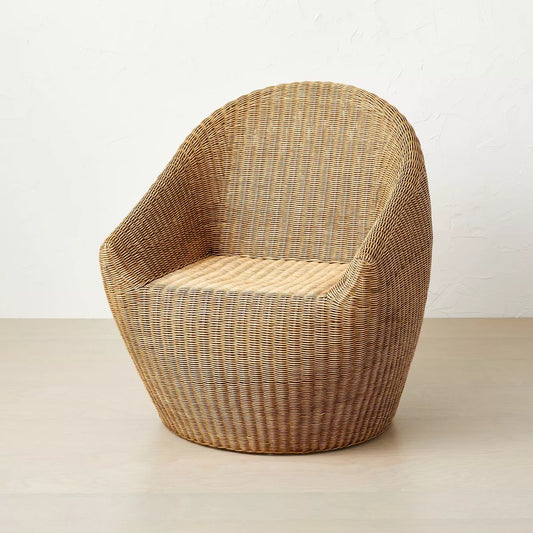 Estero Wicker Accent Chair Natural Brown - Opalhouse designed with Jungalow