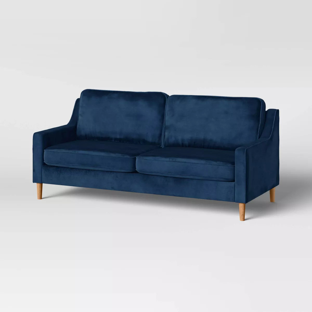 Prescott Slope Arm Sofa - Threshold™ Blue Velvet