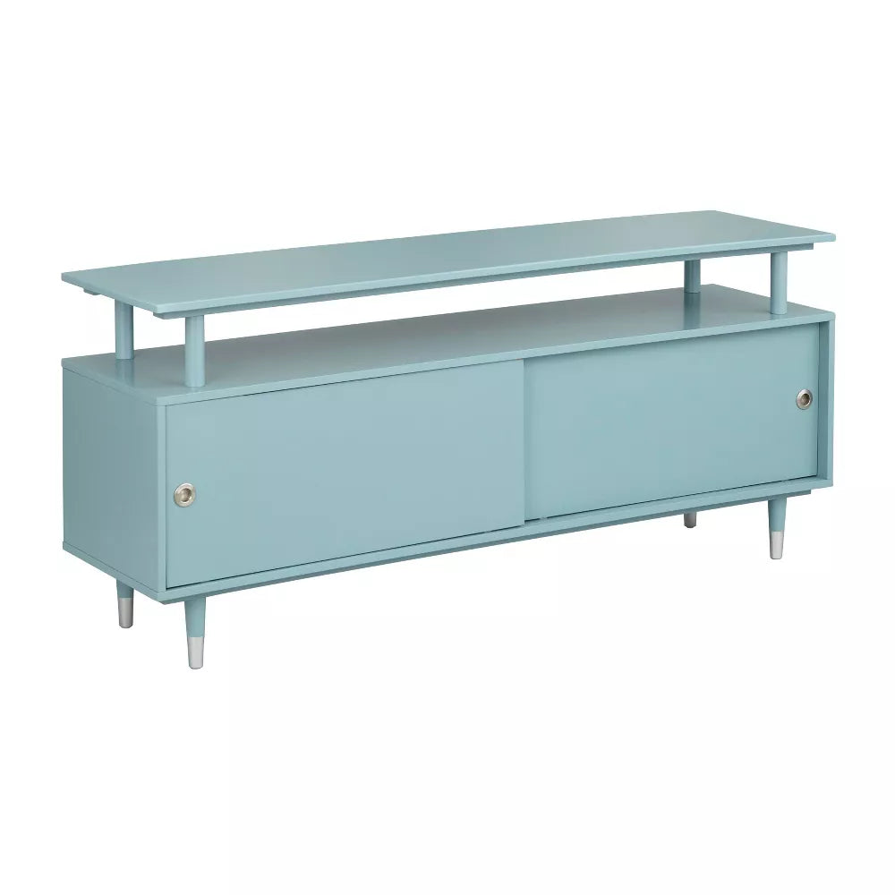 Margo TV Stand for TVs up to 65" Antique Blue - Buylateral