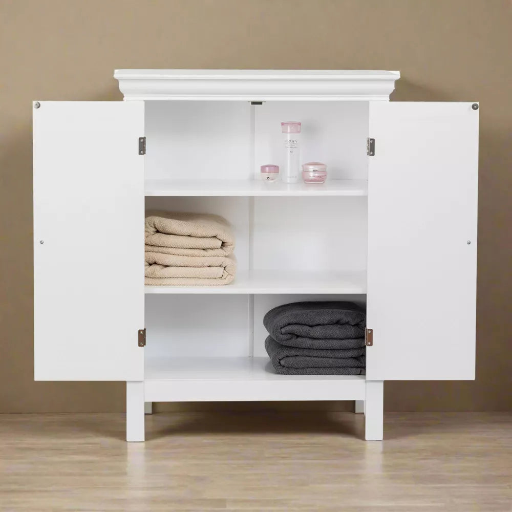 Teamson Home Stratford Freestanding Bathroom Cabinet