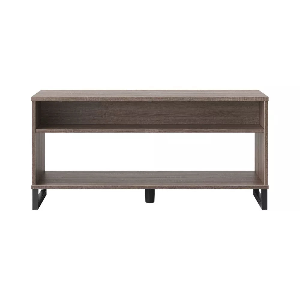 Mixed Material Coffee Table Gray - Room Essentials