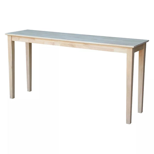 60" Shaker Table Unfinished -International Concepts