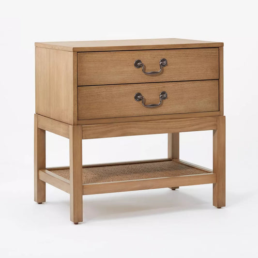 Elmira Nightstand Brown - Threshold designed with Studio McGee