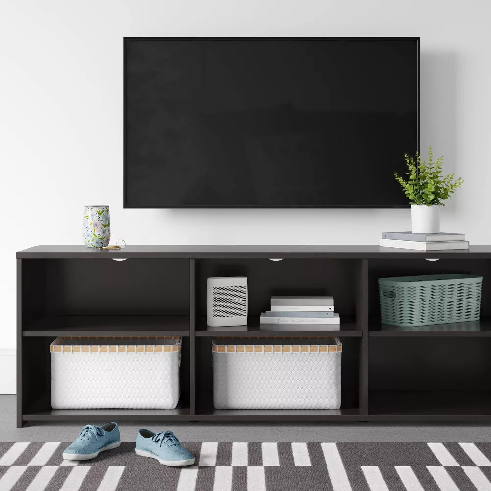 Storage TV Stand for TVs up to 70" Black - Room Essentials