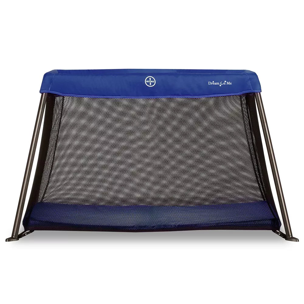 Dream On Me Travel Light Portable Play Yard -Blue