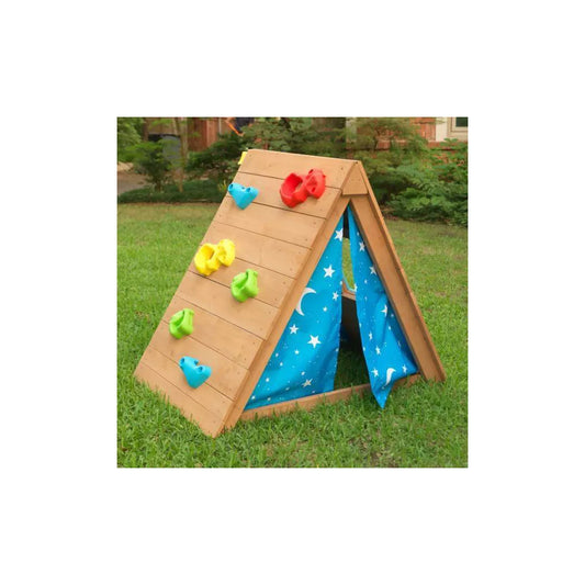 KidKraft A-Frame Hideaway & Climber Tent