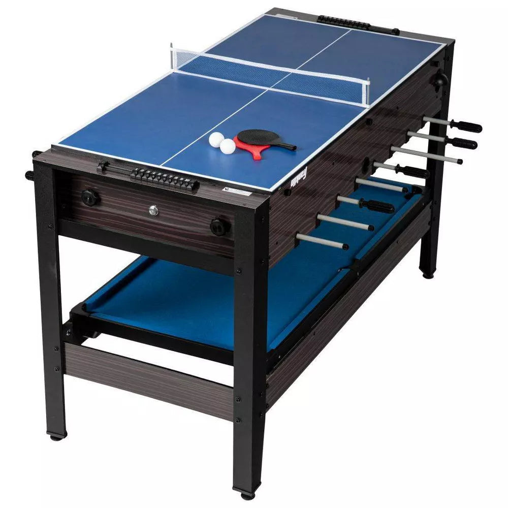 Franklin Sports 54" Multi Game 4 in 1 Arcade with Air Hockey and Bag