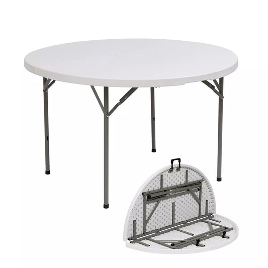 SUGIFT 48" Round Bi-Folding Table
