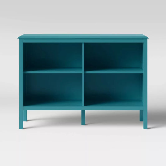 31.3" Windham Horizontal Bookcase Teal - Threshold