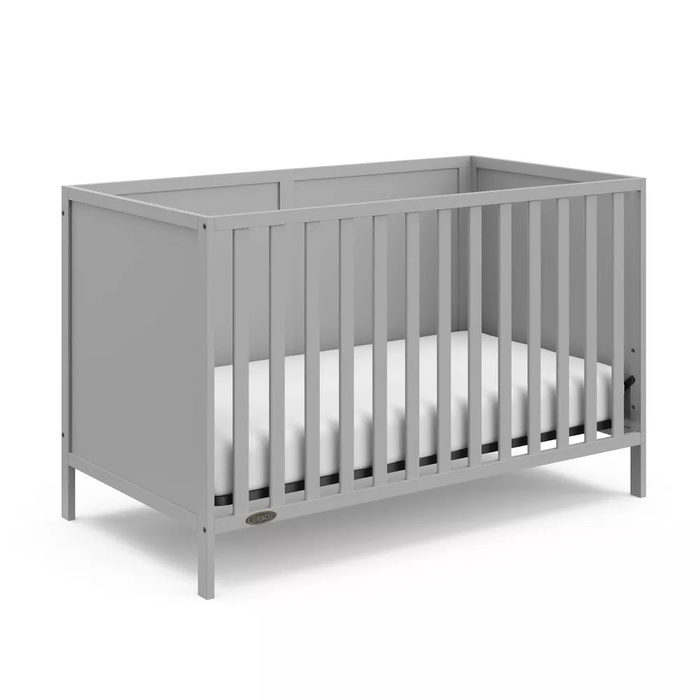 Graco Theo 3-in-1 Convertible Crib -Pebble Gray