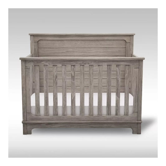 Simmons Kids' Slumbertime Monterey 4-in-1 Convertible Crib Rustic White