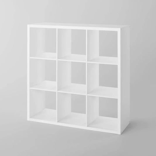 9 Cube Organizer White -Brightroom