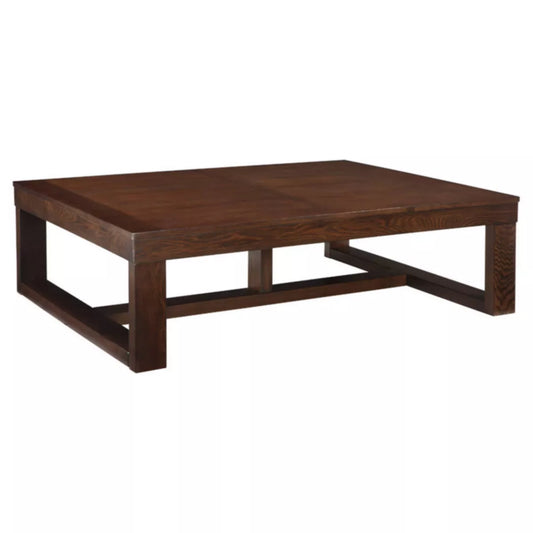 Watson Rectangular Cocktail Table Dark Brown - Signature Design by Ashley