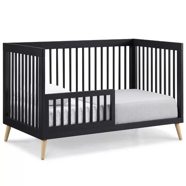 Delta Children Jordan 4-in-1 Convertible Crib Midnight Gray