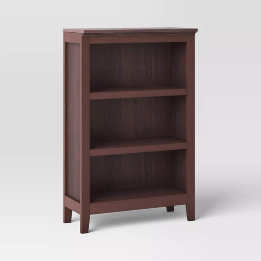 48" Carson 3 Shelf Bookcase Espresso - Threshold