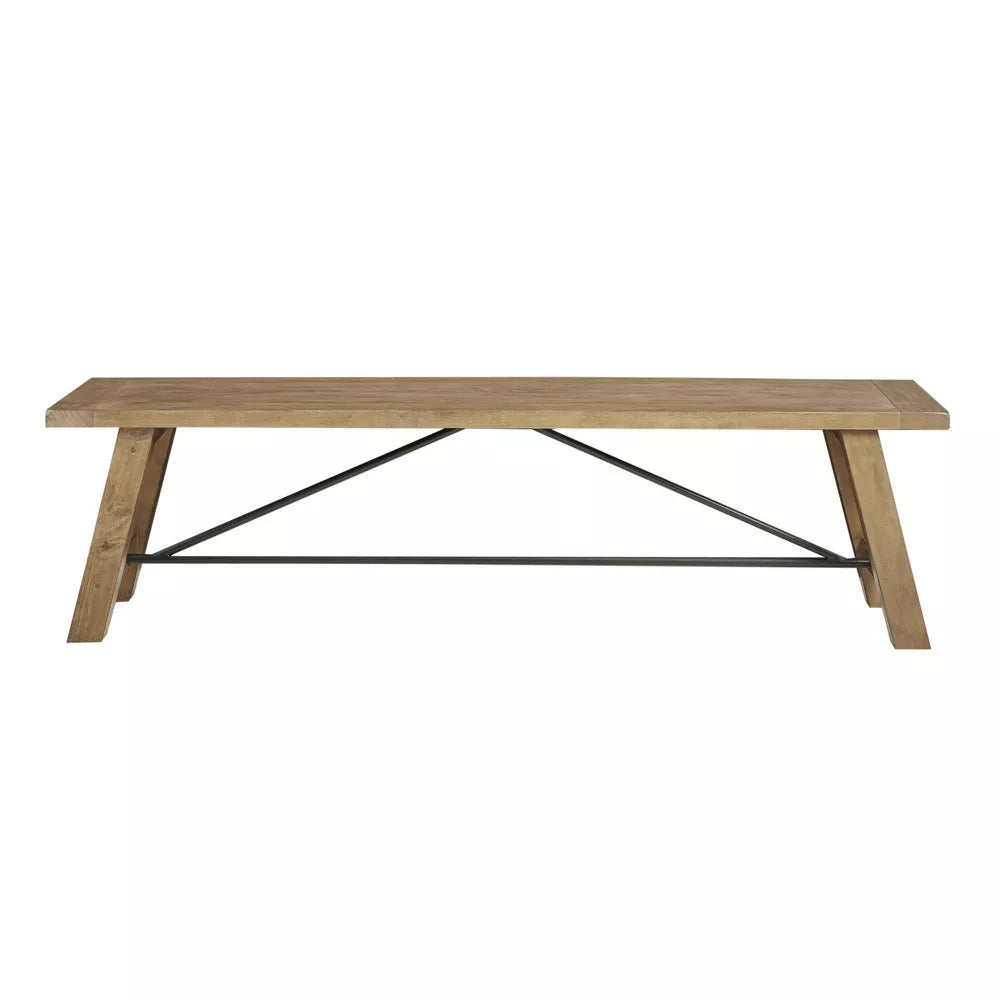 Sonoma Dining Bench-Gray Wood