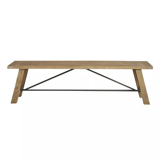 Sonoma Dining Bench-Gray Wood