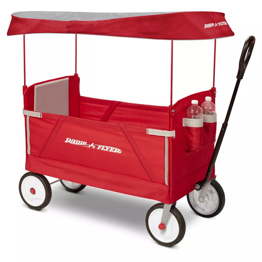 Radio Flyer 3 in 1 EZ Fold Wagon - Red