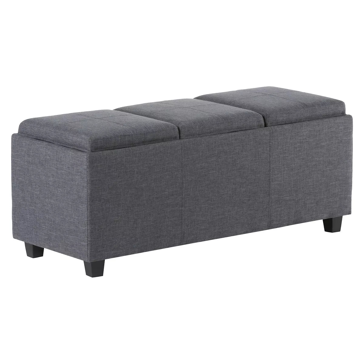 Franklin Storage Ottoman and benches - WyndenHall (Gray)