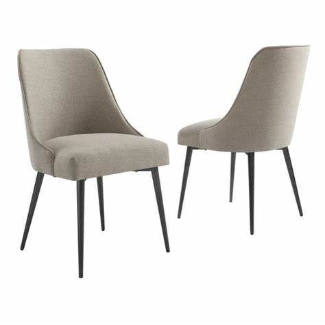 Orrick Upholstered Dining Chair by Greyson Living (Set of 2)
