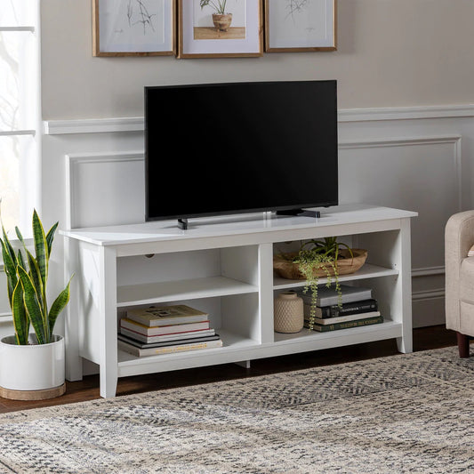 Walker Edison 58" Simple Wood TV Stand