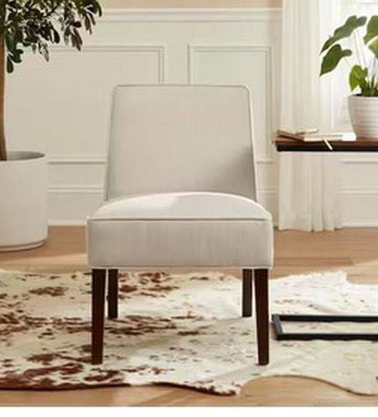 Teagan Beige Upholstered Accent Chair