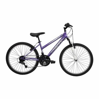 Girls 24" Highland Mountain Bike Purple